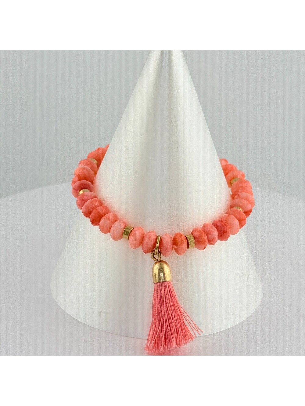 Bomb Party Single Stack Bracelet - on Yellow Gold #89